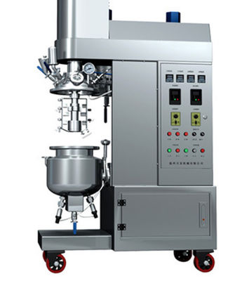 quality 10L Kosmetik Campuran Emulsifier Homogenizer 304L Mesin Emulsifier Makanan factory