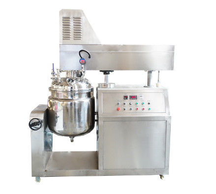 quality 0.2 - 5um 4200 rpm Shampoo Emulsifier Mesin Mixer Vacuum Cream Homogenizer factory