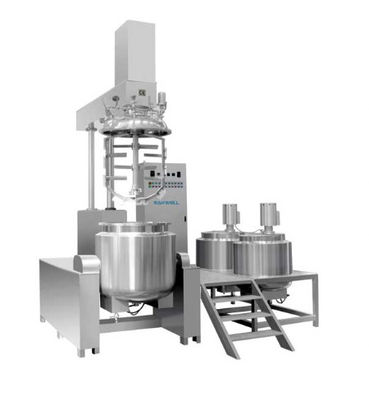 quality 2800rpm Ointment Vacuum Homogenizing Emulsifier Cream Kosmetik Vacuum Homogenizer Mixer factory